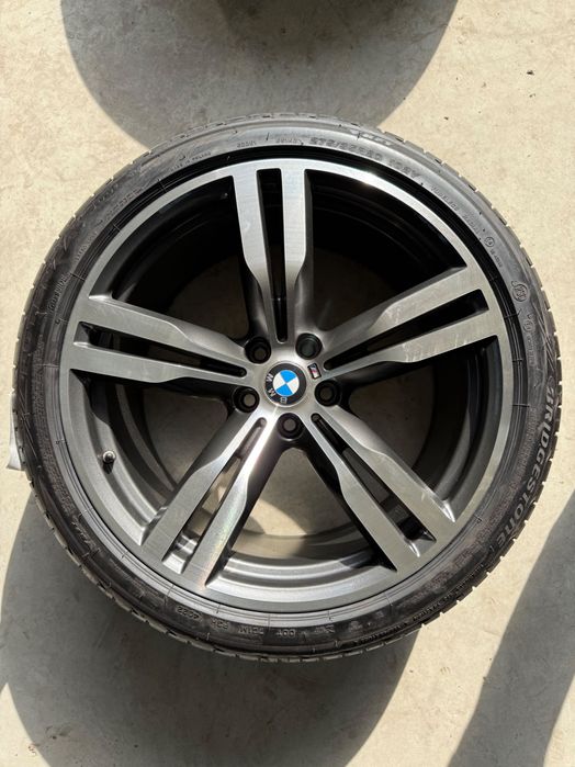 Jante Originale BMW Seria 7 G11 G12 R20  M648 Anvelope Vară Bridgestone