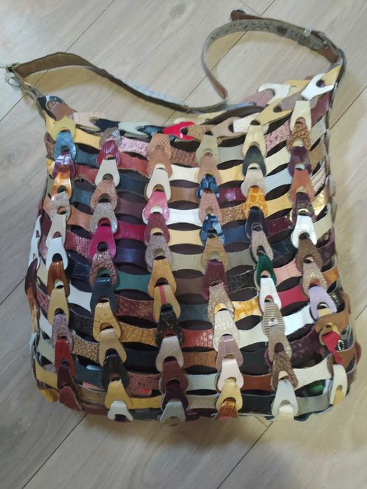 Сумка ручной работы из натуральной кожи