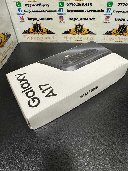 Hope Amanet P3 Samsung Galaxy A17 / 128 GB / SIGILAT !