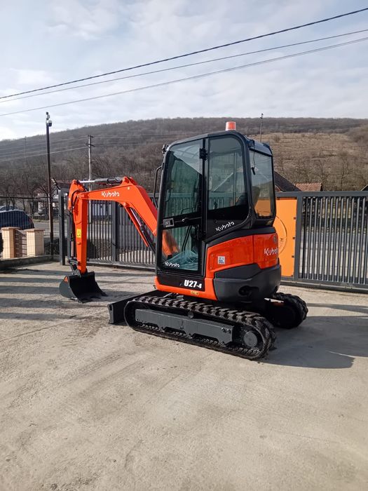 Vand miniexcavator kubota U27-4 an 2023