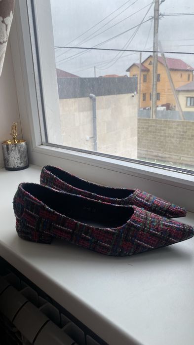 Твидовые туфельки