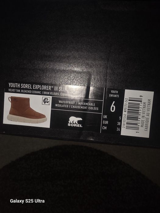 Ghete 38 marca Sorel waterproof