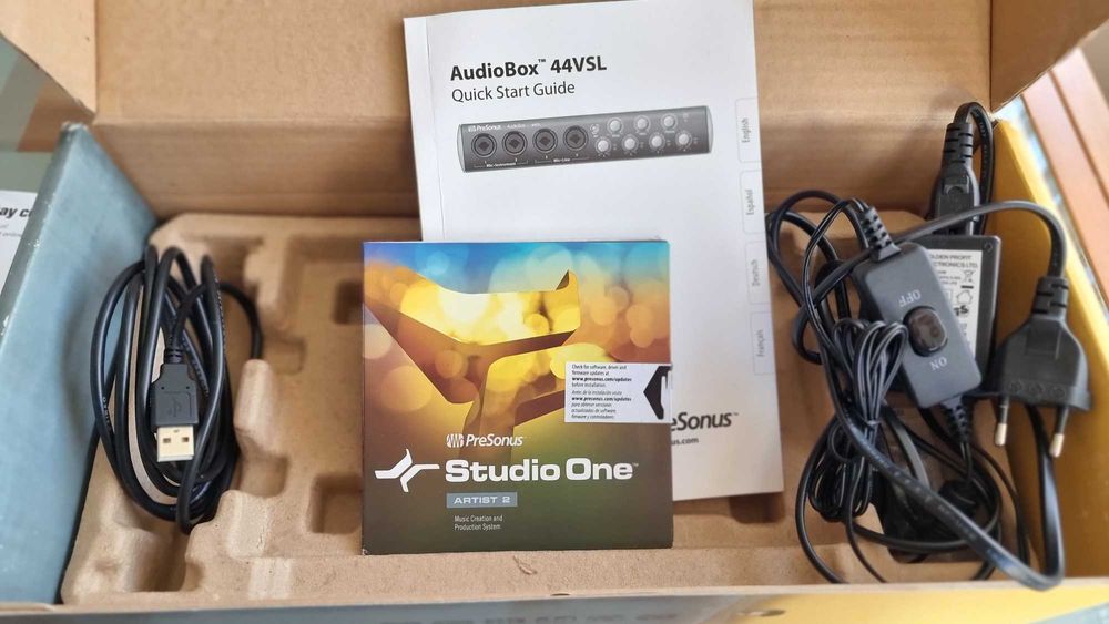 PreSonus AudioBox 44VSL – аудио интерфейс / звукова карта (като нов)