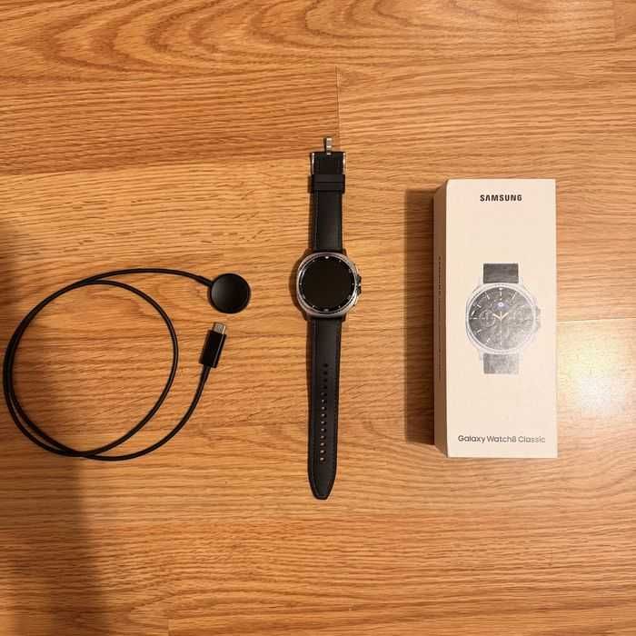 Samsung Galaxy Watch8 Classic 46mm (Bluetooth + LTE + Wi-fi) si Garantie pana in 12.2027