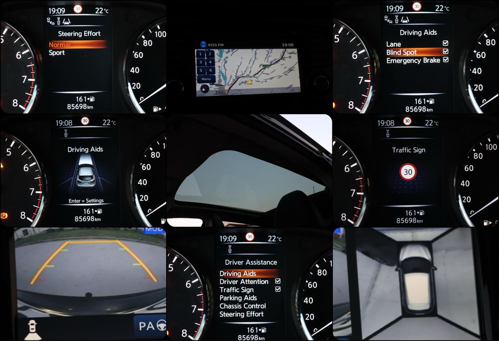 Nissan Qashqai Tekna / camere 360 / panoramic / piele / blind spot / lane assist