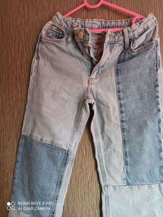 Сет дънки и дънково яке за момиче