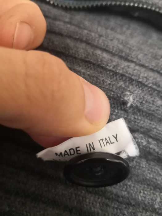 Jacheta cu fermoar lana 100%