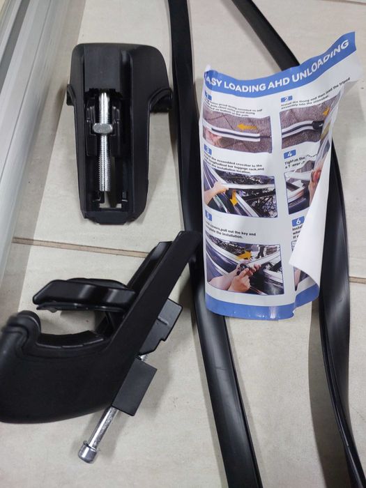 Напречни греди за багажник на покрива, рейлинг, универсални