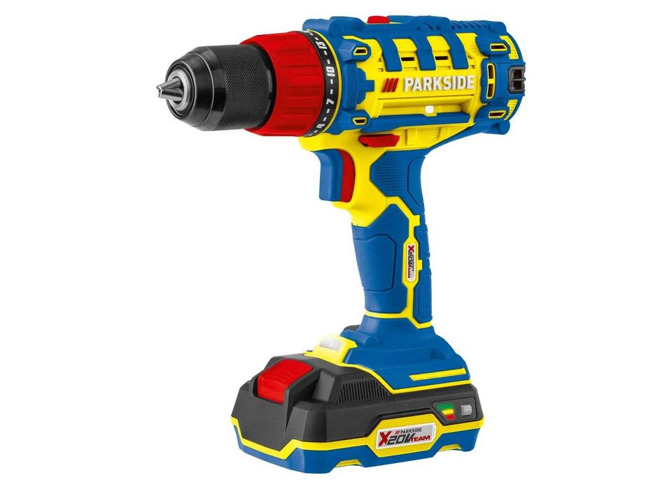 PARKSIDE винтоверт PABS 20-Li G8 20V, комплект с батерия 20V, 2Ah и зарядно в картонена кутия