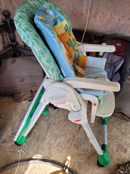 Детский стул для кормления, санки