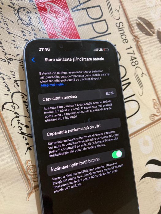 Iphone 14 albastru 128