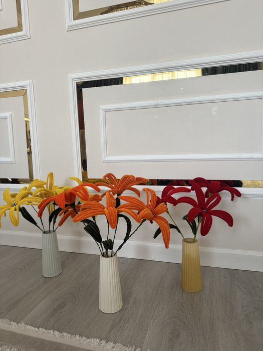 Вечные цветы ручной работы.