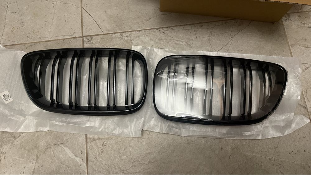 Grile frontale/rinichi negru lucios BMW Seria 2 - F22/F23