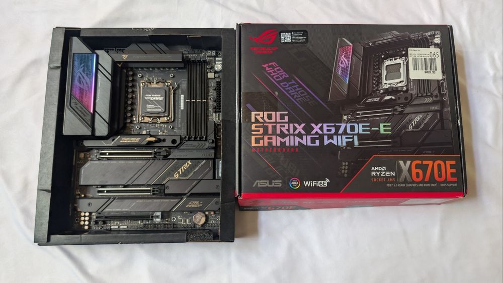 Asus Rog x670e-e Gaming Wifi