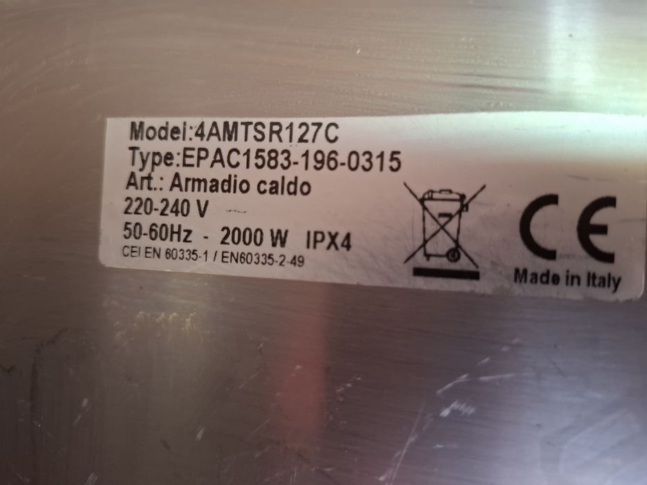 Masă caldă din inox