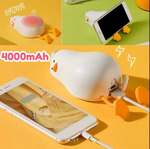 Повербанк (3 в 1 повербанк, грелка для рук, подставка для телефона)