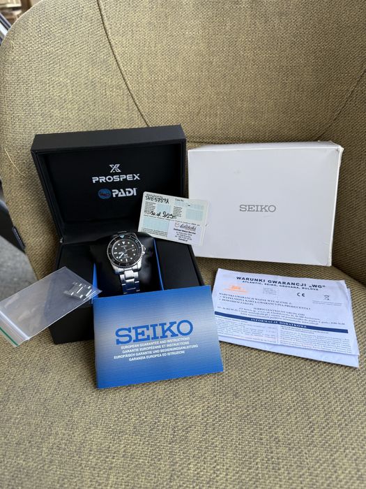Seiko Prospex Solar Padi SNE575P1 cutie + acte