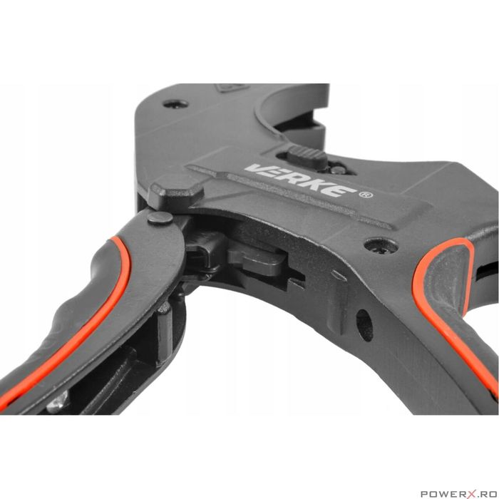 Foarfeca pentru taiat tevi din PVC si materiale plastice, 75 mm, Verke