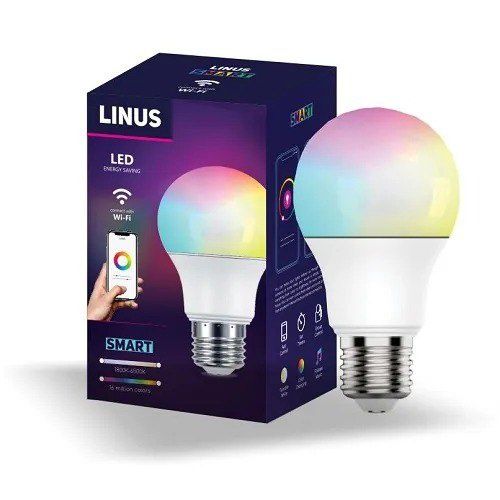LINUS Smart RGBW Wi-Fi LED Лампа E27