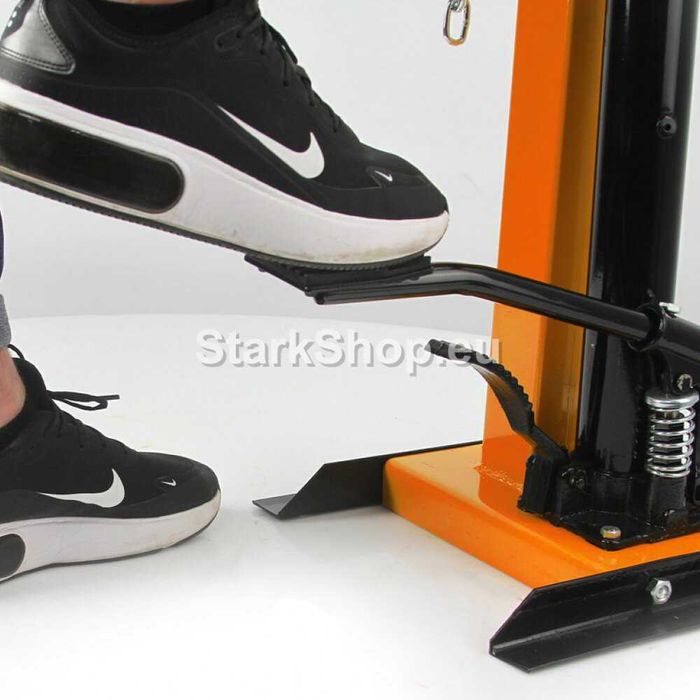 Хидравлична скоба – стойка за пружини с две лапи 1 тон BJC