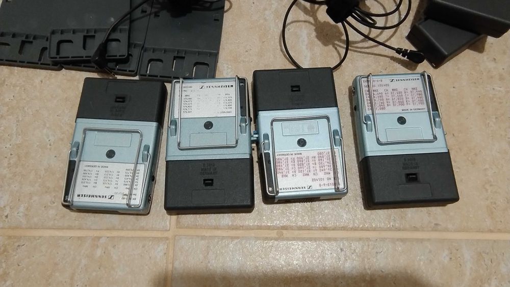 SENNHEISER MIKROPORT 2013 emitator+receptor - Lavaliere