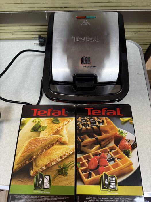 Уред за сандвичи и вафли Tefal Snack Collection