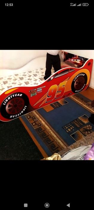 Детская кровать молния маквин