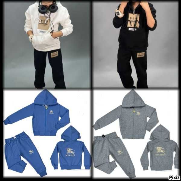 Детски спортен екип Бърбъри - Размери 2-14 год