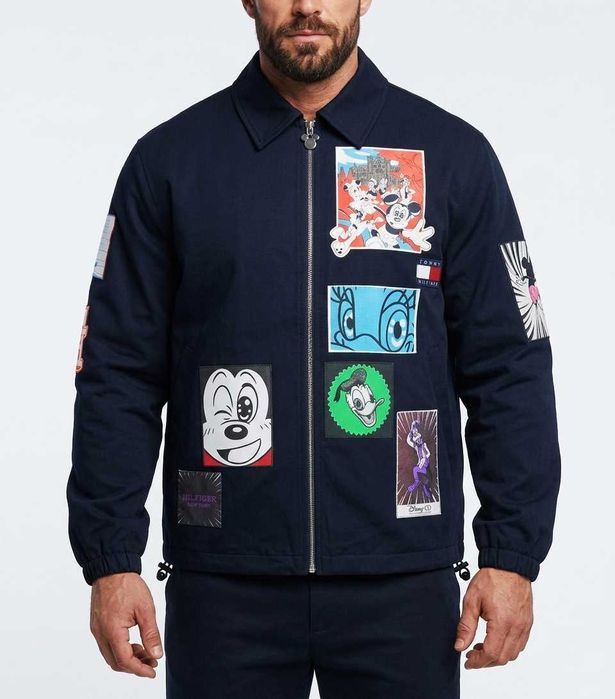Tommy Hilfiger x Disney 100th Anniversary - Оригинално мъжко яке р-р L