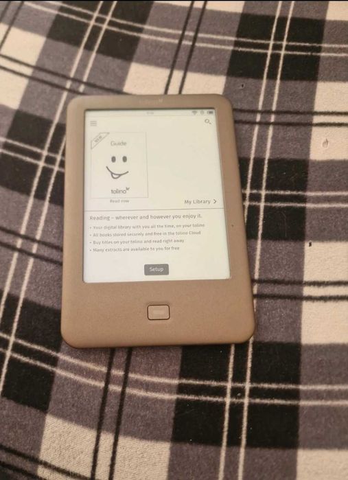 Ebook reader Tolino Shine la cutie ,4000 cărți, iluminare