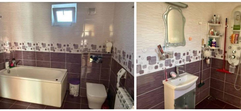 Къща с два двора и гараж готова за живеене