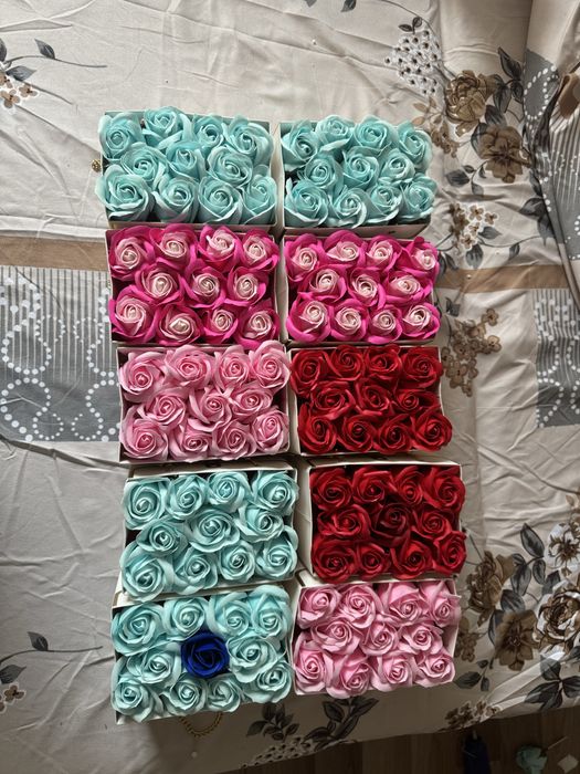 Gentute din trandafiri de sapun