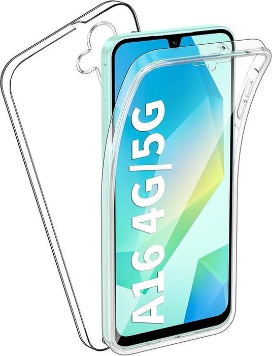 Прозрачен 360° Градуса Кейс за Samsung Galaxy A17 A16 A05s A15 A24 A2