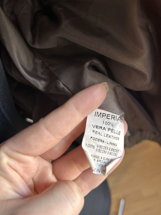 Geaca piele Italia motorbike