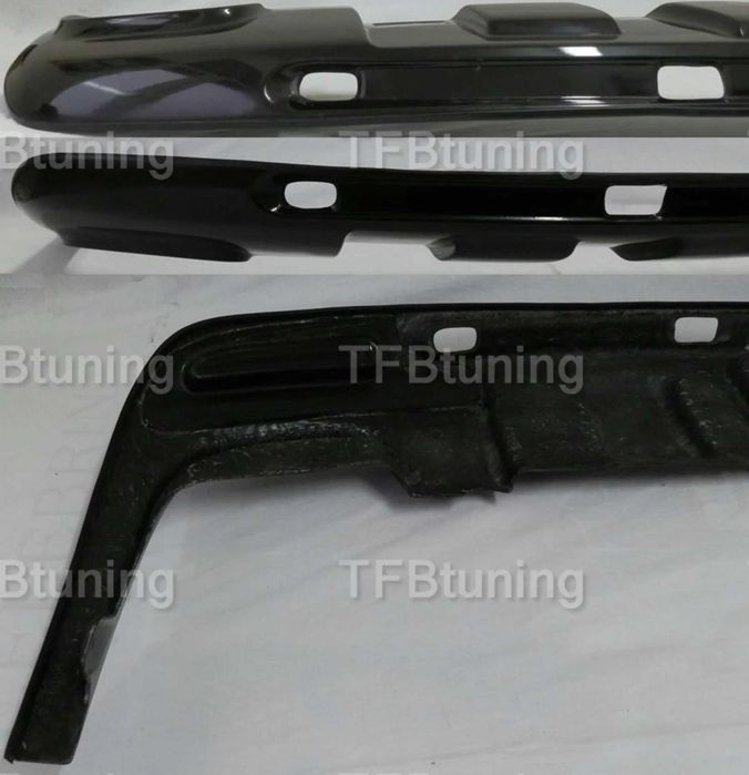 Difuzor bara spate fusta lip prelungire VW Touareg Kit King Kong R50