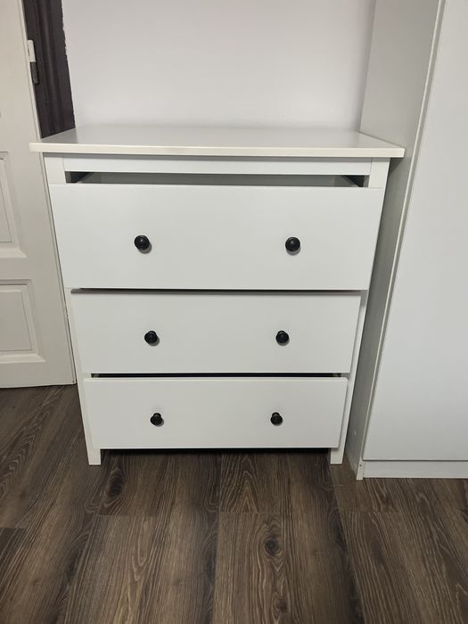 Comoda alba MDF