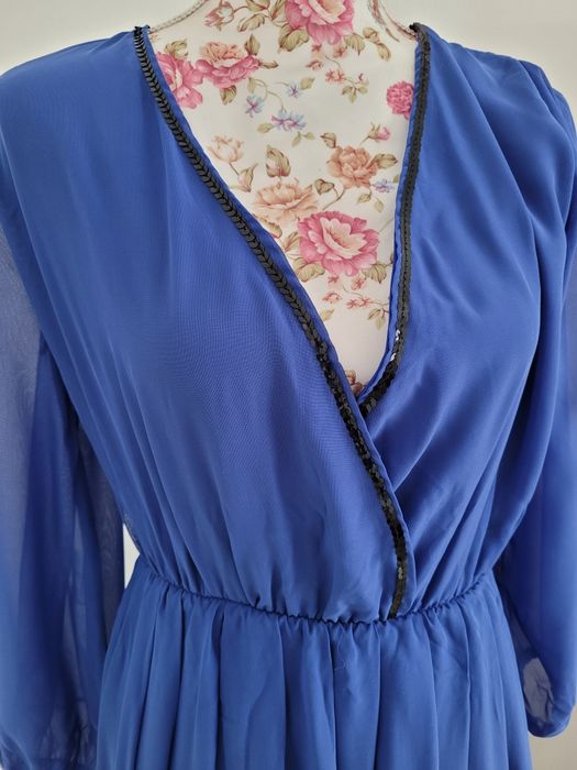 Rochie Helen de voal, lunga S