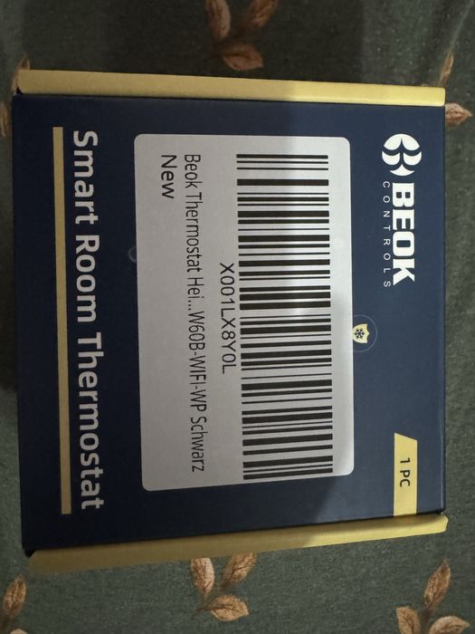 Smart room thermostat (TGW60b-wifi-wp)