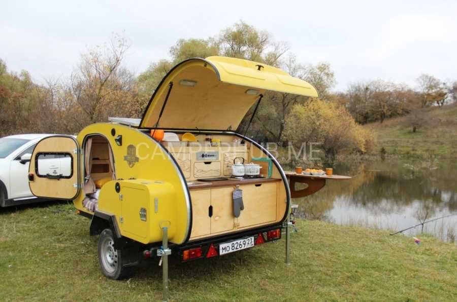 Автодом-кемпер-прицеп