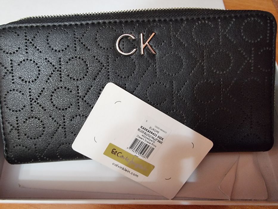 Portofel negru Calvin Klein original