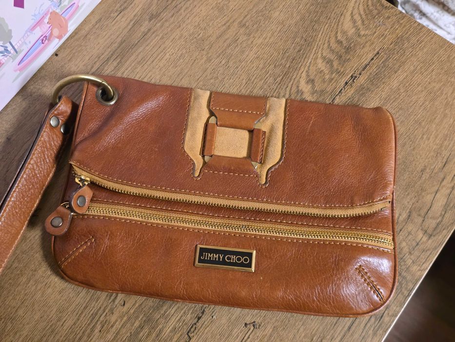 Jimmy Choo оригинална дамска чанта тип клъч