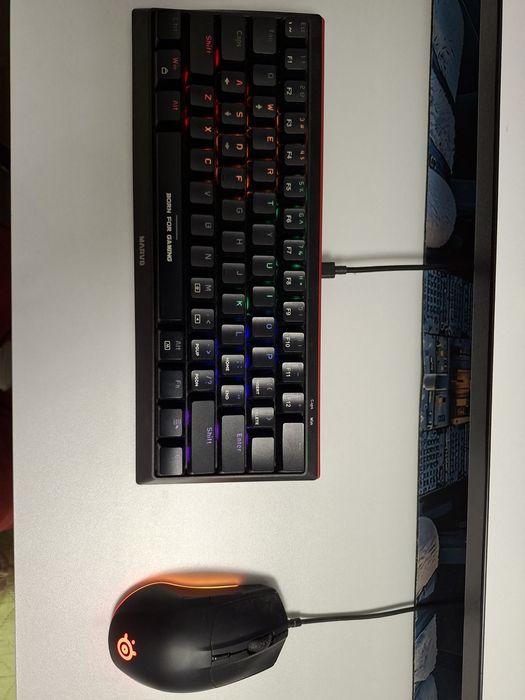 Kit tastatura Marvo KG962 + mouse Steelseries Rival 3