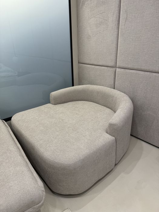 Кресло-диван с банкеткой