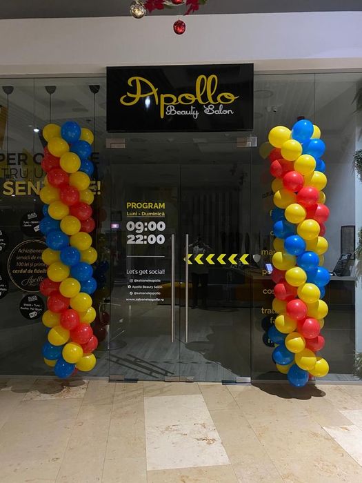 Arcada baloane deschidere magazin Bucuresti Ilfov