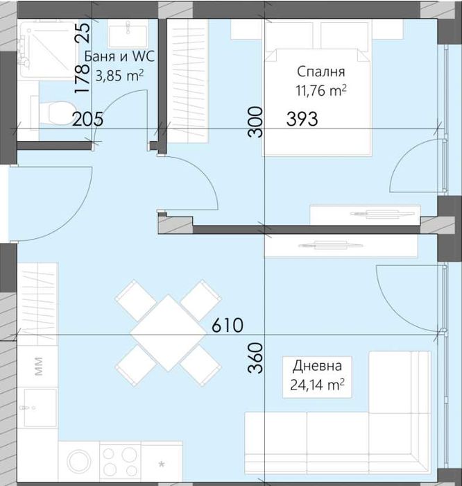 Апартамент на топ локация и топ цена