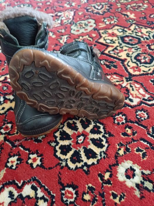 Детский сапог зимный размер 26 черного цвета