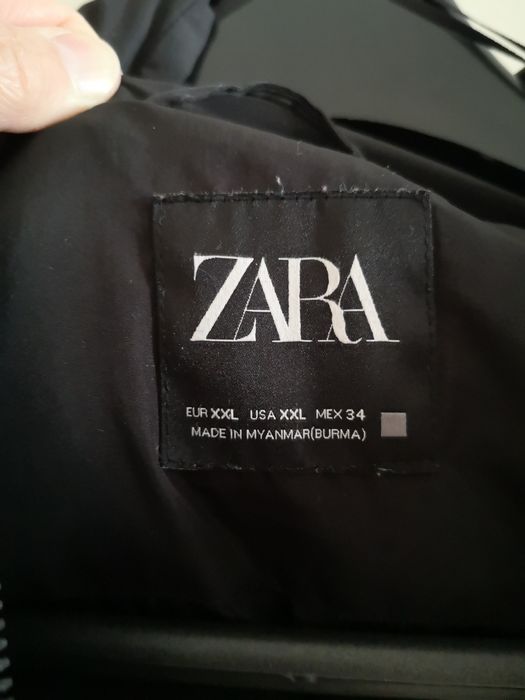 Куртка ZARA Oversize чёрная