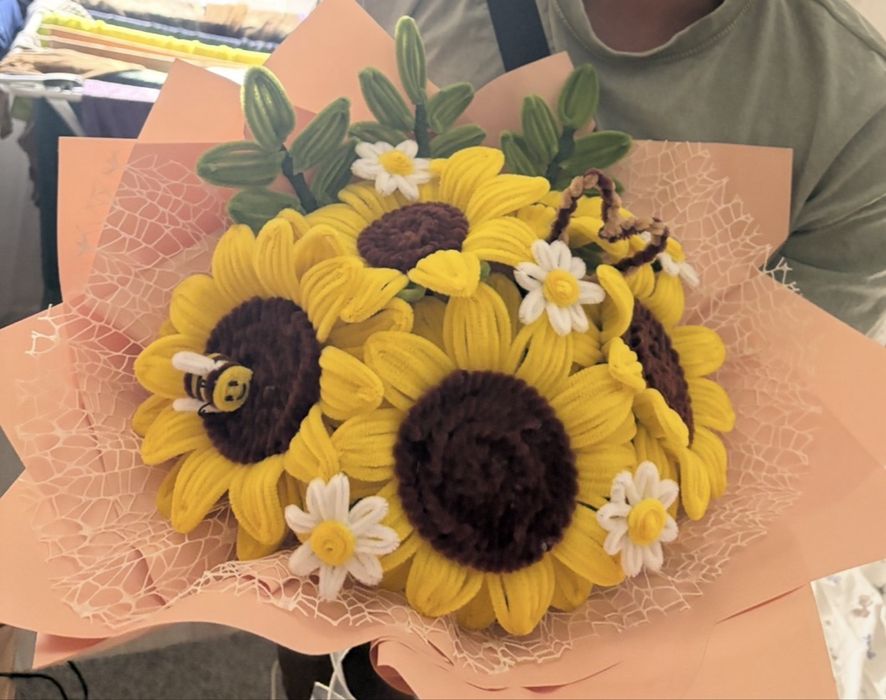 Buchet Sârmă Plușată