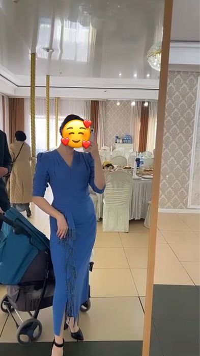 Нежное нарядное платье