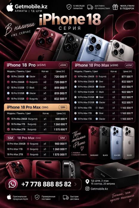 Iphone 18Pro/ Pro Max